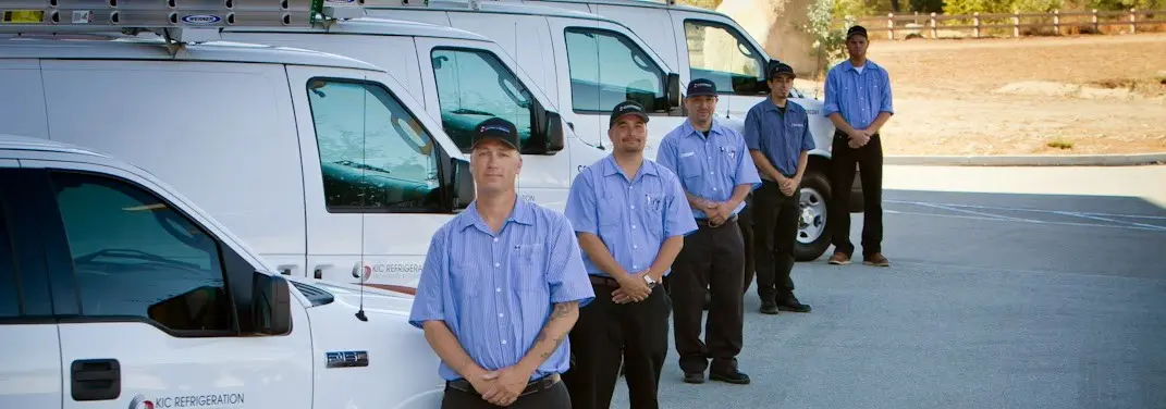KIC Refrigeration crew ready for Mini Split Repair jobs across Zachary